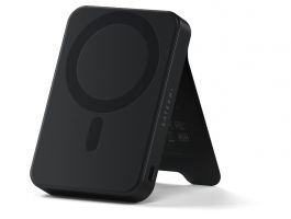 Satechi Qi2 10K Magnetic Power Bank with Stand, Black (ST-B10Q2SK)